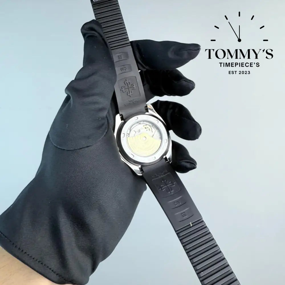 AAA+ Aquanaut Luce Annual Calendar Grey Dial 40mm Rubber Strap