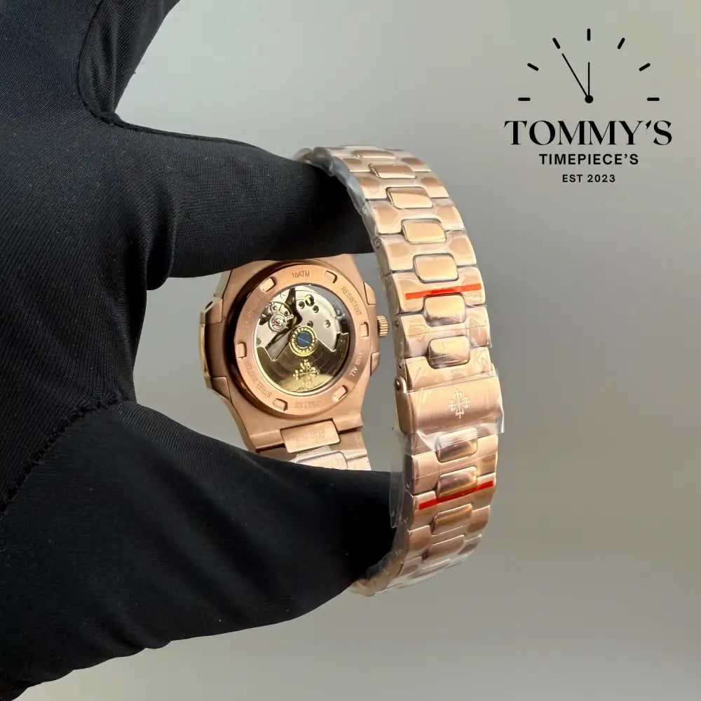 Aaa + Rose Gold Nautilus