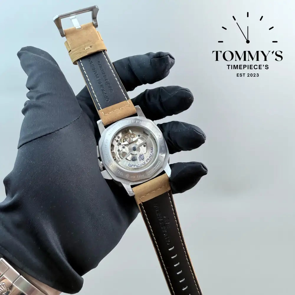 Clone Luminor With Black Dial