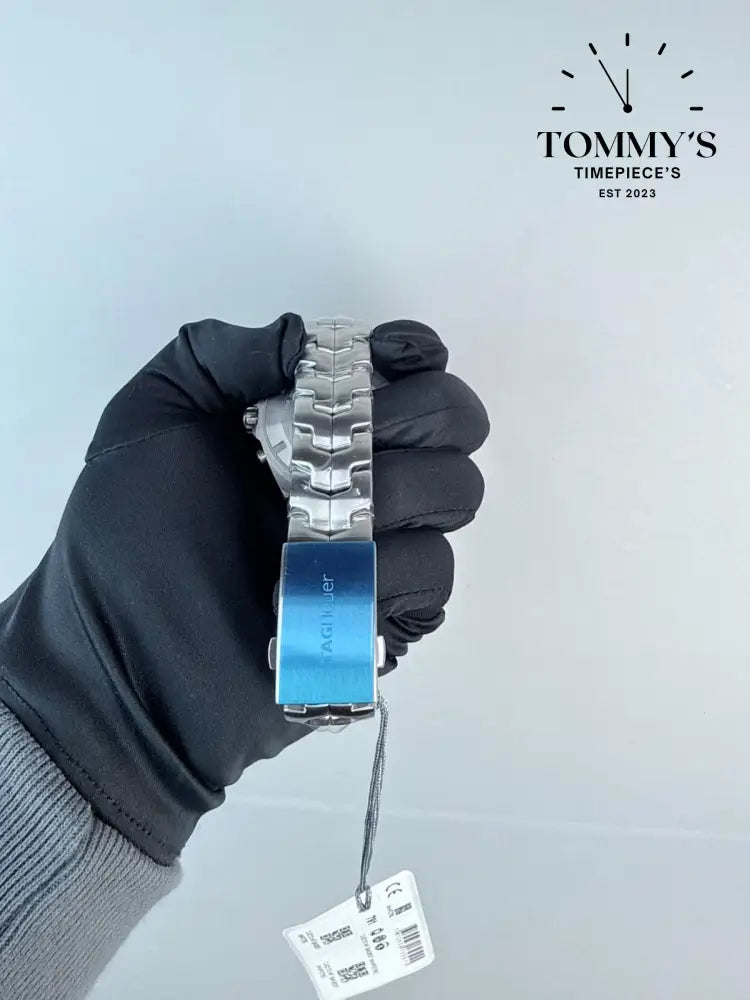 Superclone Formula 1 x Senna Quartz Chronograph (CAZ101AF.BAO637) 43mm Sunray-Brushed Anthracite Dial-Solid Stainless