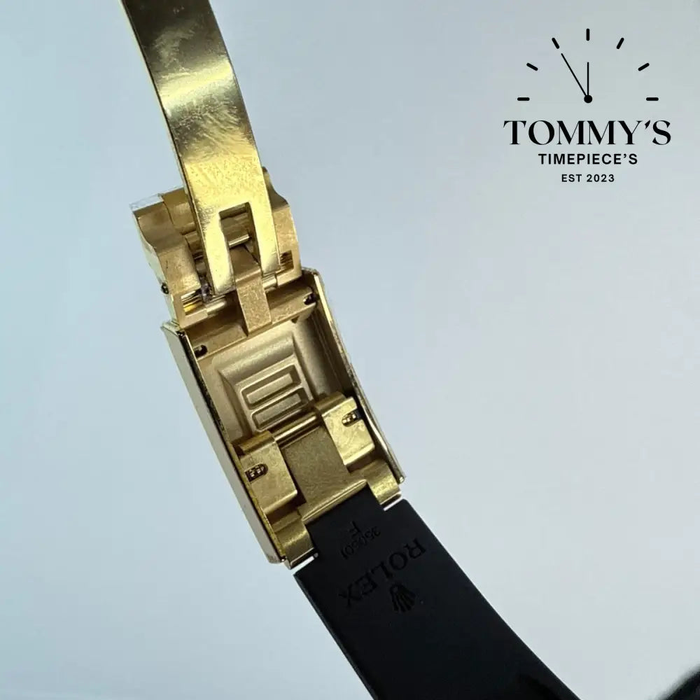 VSF Superclone Daytona, (Ref. 116518LN) 40mm White Dial-Oysterflex Strap (Gold Sub-dials/Black Ceramic Bezel)