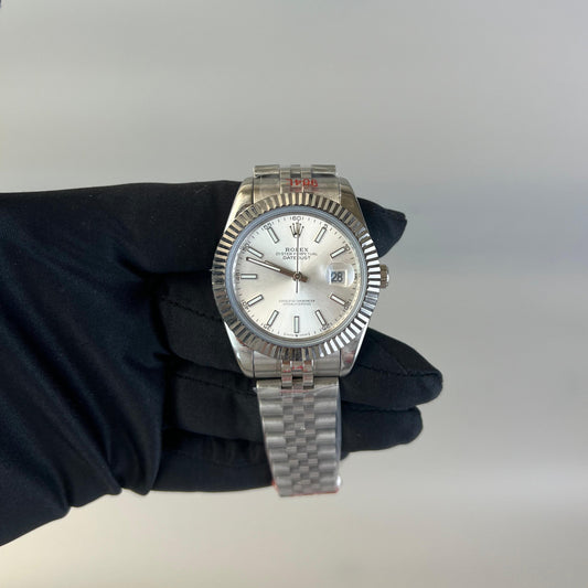 AAA+ Datejust 41mm White Dial