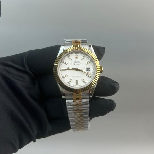 AAA+ Datejust 41mm Bimetal white Dial