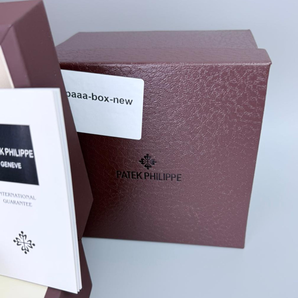 Pre Boxed Paper Complete Branded Box & Papers Set – Tommys Timepieces