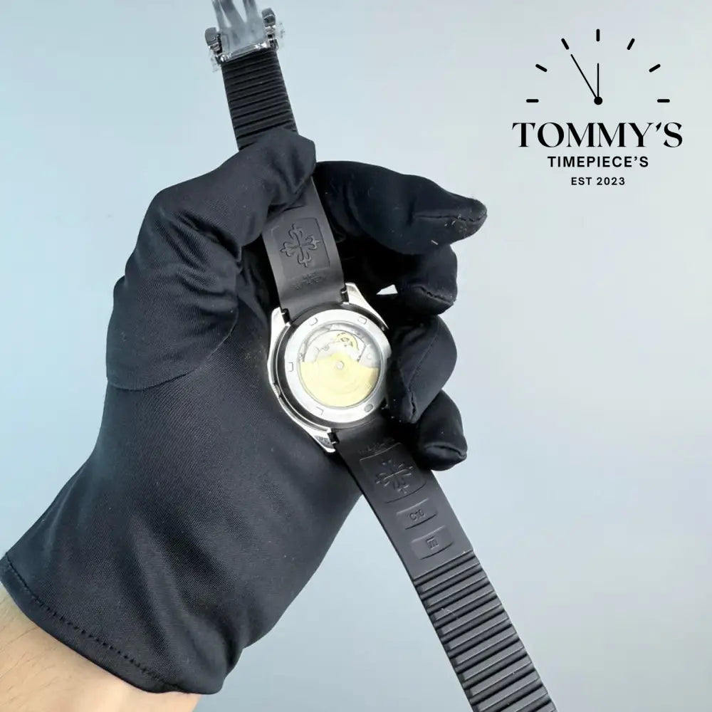 AAA+ Aquanaut Luce Annual Calendar Black Dial 40mm Rubber Strap