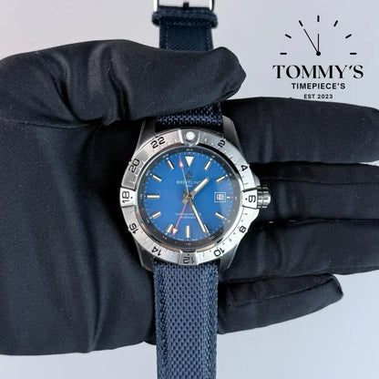 AAA+ Avenger Automatic GMT 44mm Blue Dial