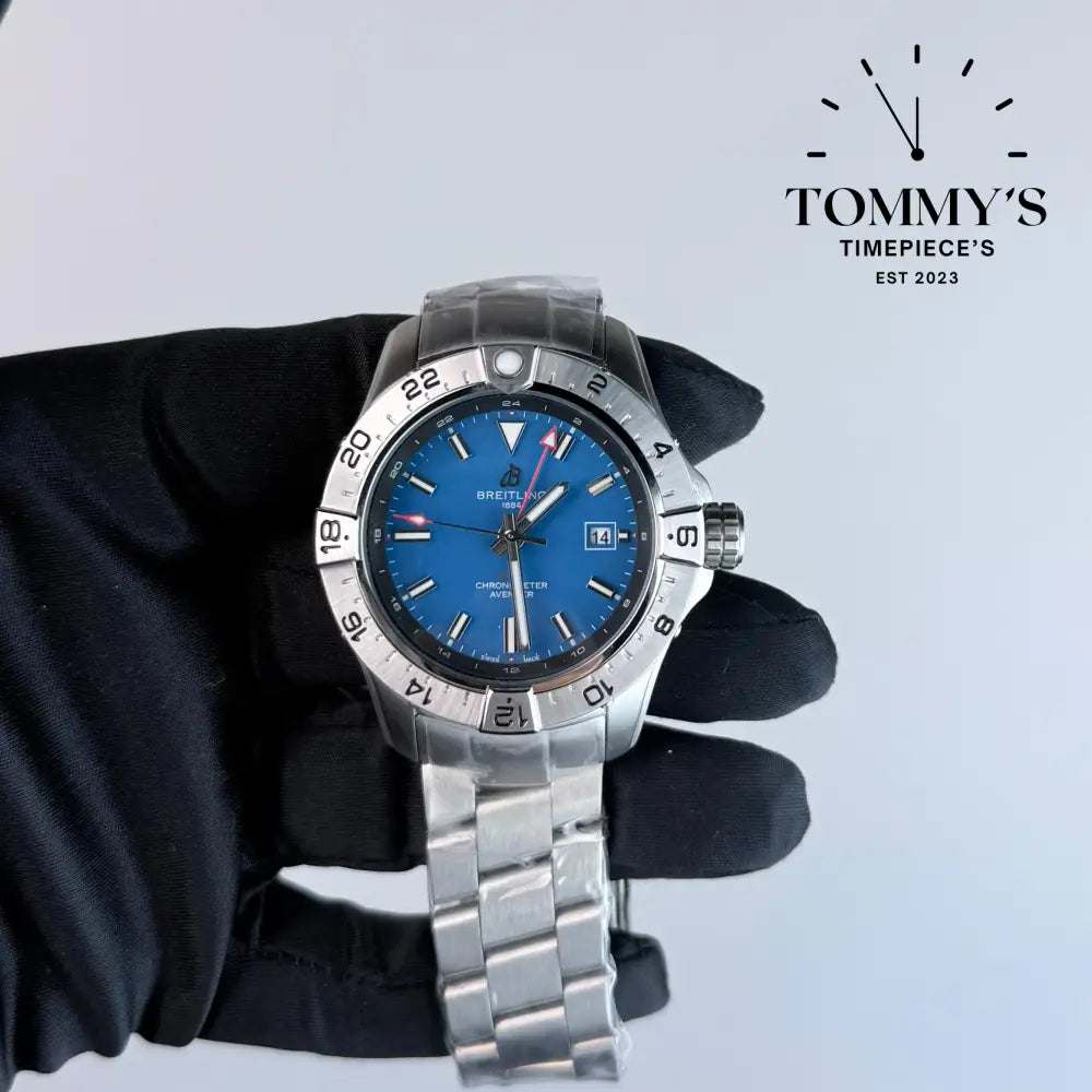 AAA+ Avenger Automatic GMT 44mm Blue Dial
