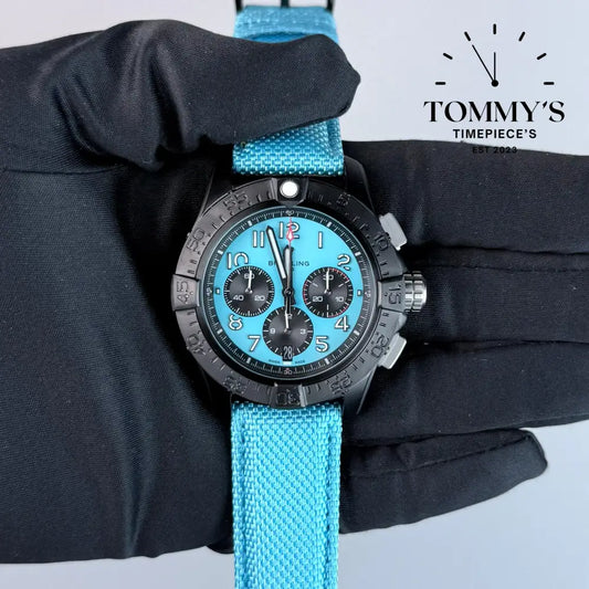 AAA+ Avenger B01 Chronograph 42mm Night Mission Blue Dial