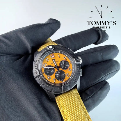 AAA+ Avenger B01 Chronograph 44 Night Mission Yellow Dial