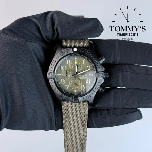 AAA+ Avenger Chronograph 45 Night Mission Green Dial