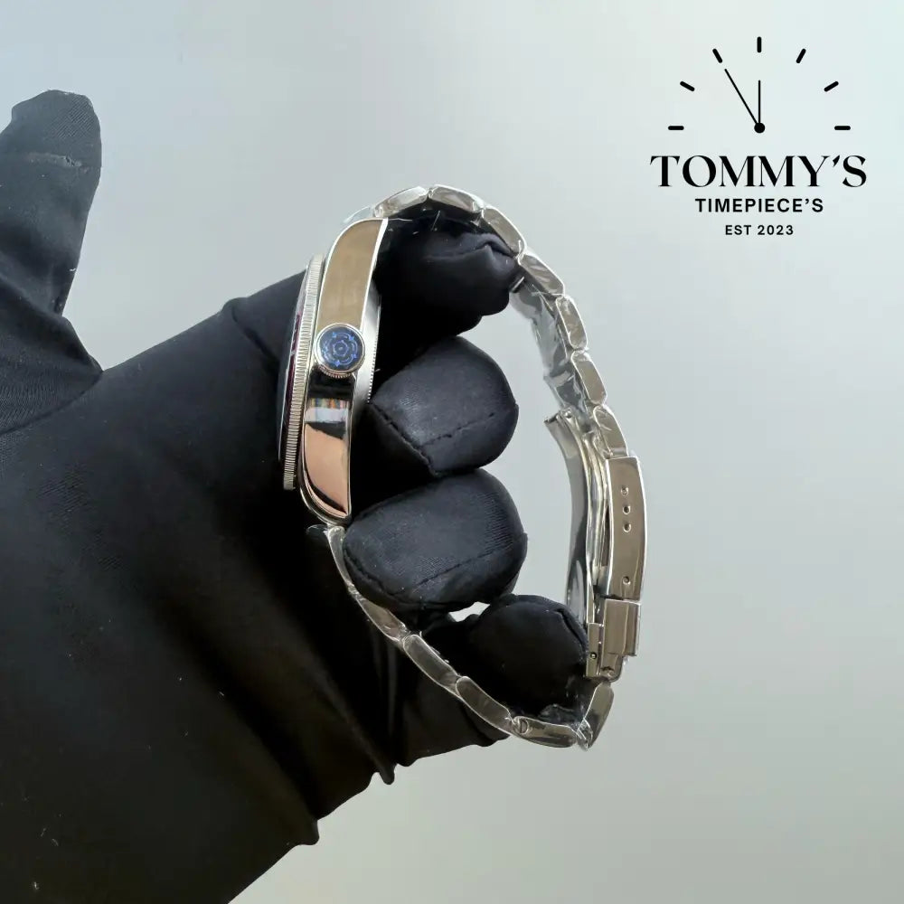 AAA + Black Bay On A Red Bezel