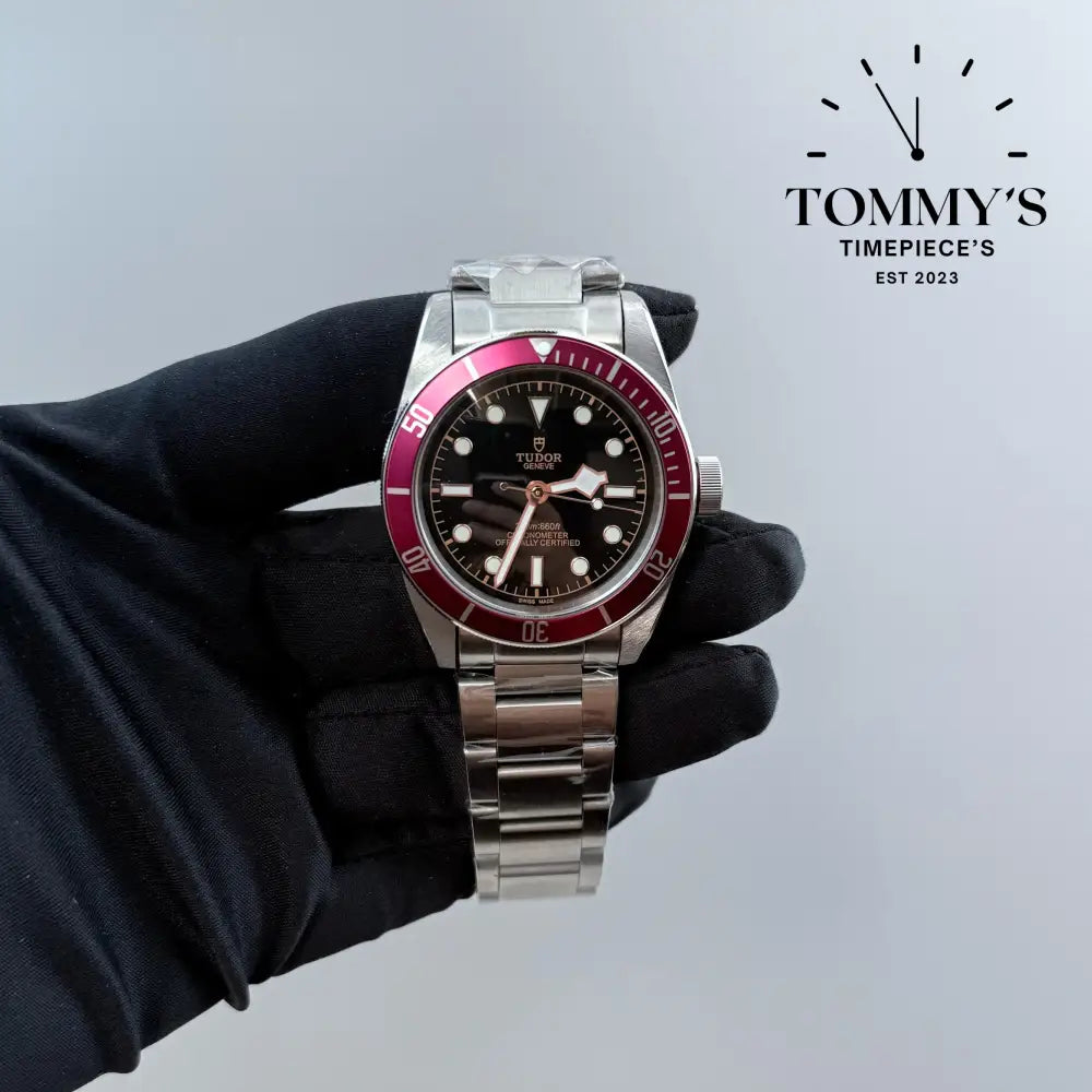 AAA + Black Bay On A Red Bezel