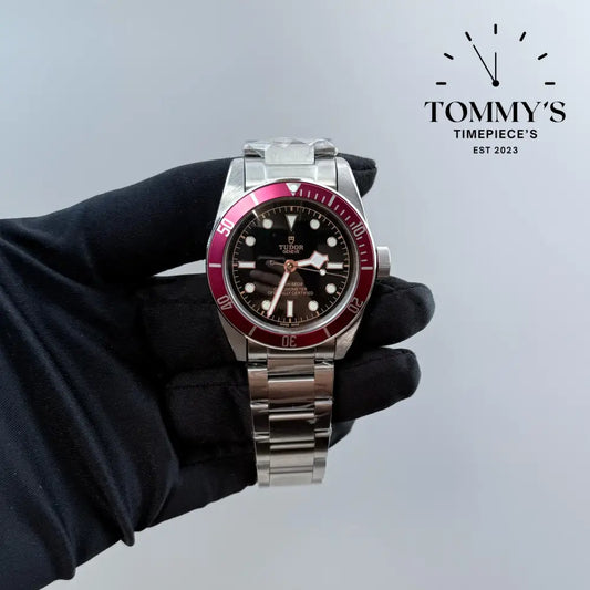 AAA + Black Bay On A Red Bezel