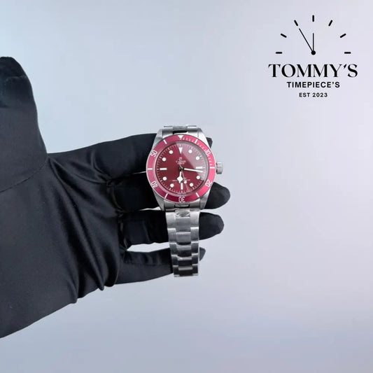 AAA+ Black Bay 58 42mm Burgundy Dial-Stainless Steel Bracelet (Burgundy Bezel) Watches