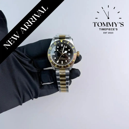 AAA+ Black Bay GMT S&G ’Root Beer’ 41mm Black Dial-Stainless Steel Bracelet (Black Brown Bezel Two-Tone) Watches