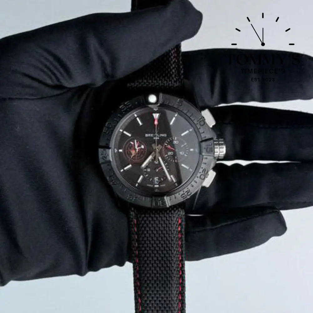 AAA+ Breitling Avenger B01 Chronograph 44 Night Mission USN ’Dust Devils’ - Black Ceramic