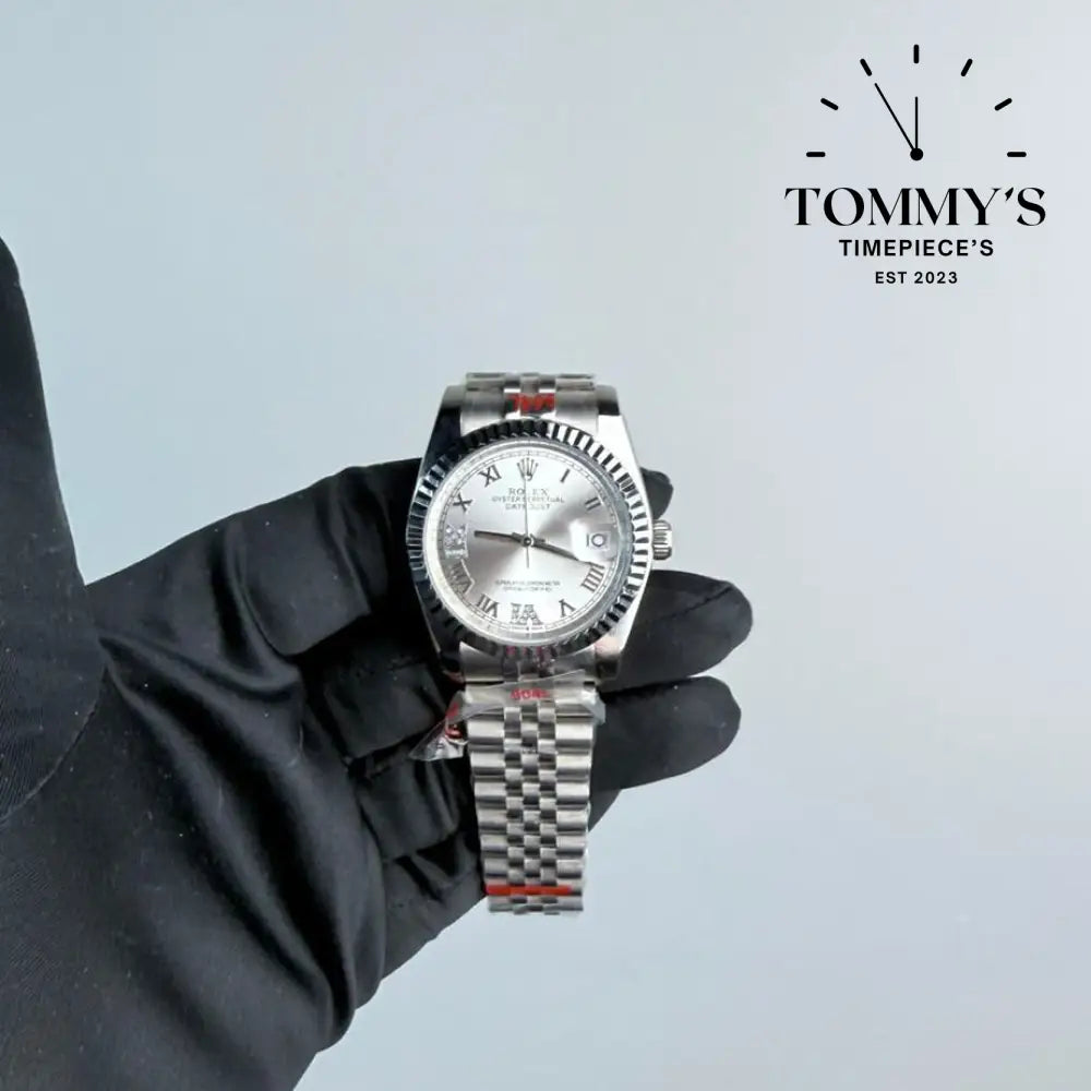 AAA+ Datejust (116234) 36mm Silver Dial-Jubilee Bracelet (Fluted Bezel)
