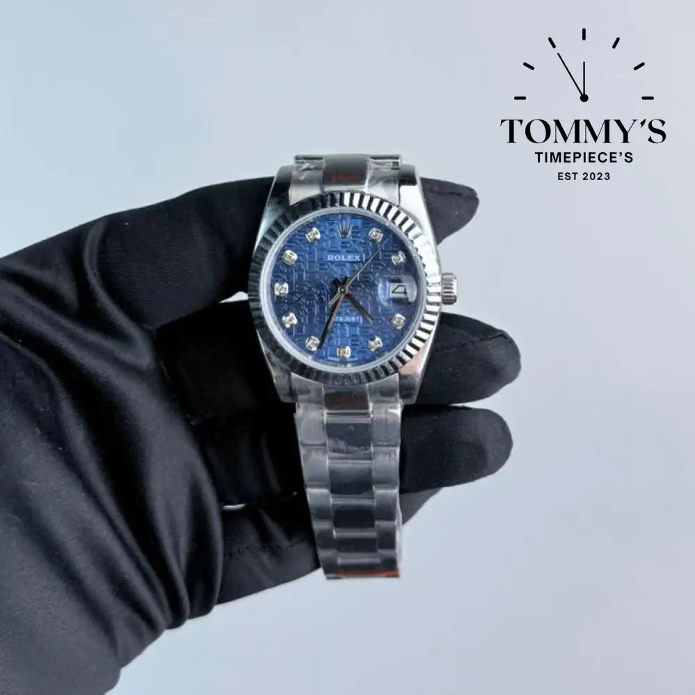 AAA+ Datejust (126234) 36mm Blue Dial-Oyster Bracelet (Fluted Bezel)