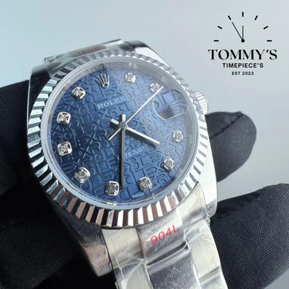 AAA+ Datejust (126234) 36mm Blue Dial-Oyster Bracelet (Fluted Bezel)