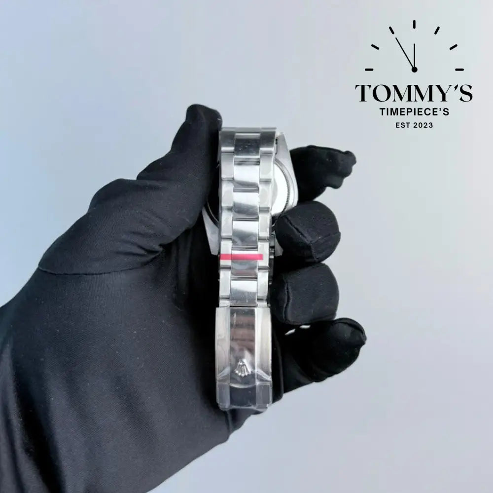 AAA+ Datejust (126234) 36mm Green Palm Motif Dial-Oyster Bracelet (Fluted Bezel)
