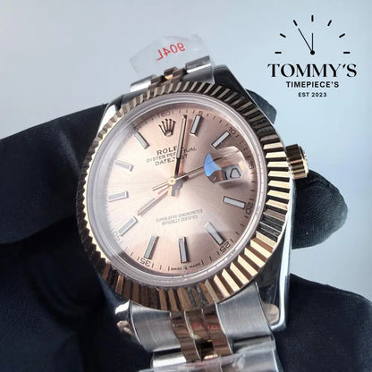 AAA+ Datejust (126331) 41mm Sundust Dial-Jubilee Bracelet (Fluted Bezel)