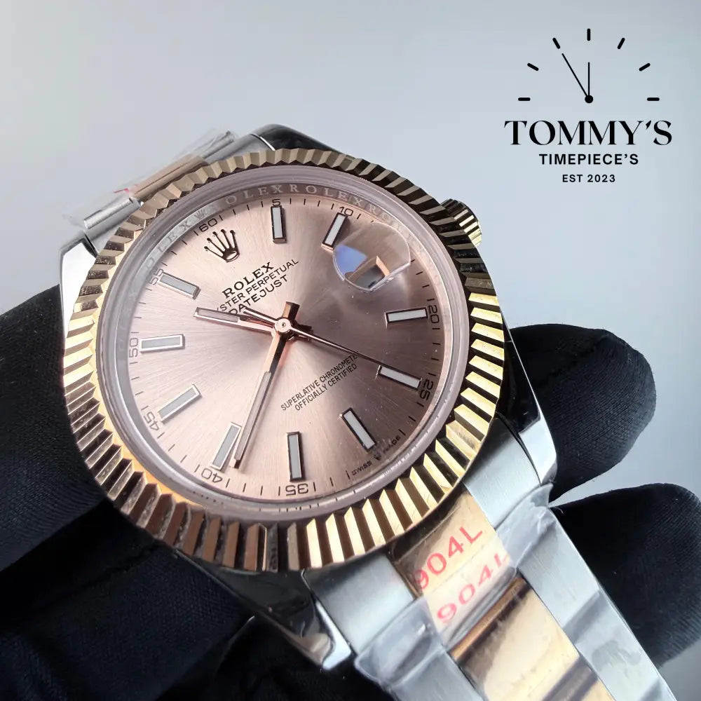 AAA+ Datejust (126331) 41mm Sundust Dial- Oyster Bracelet (Fluted Bezel)