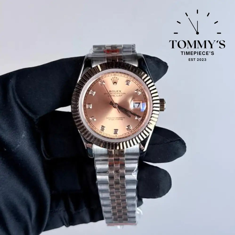 AAA+ Datejust (126331) 41mm Sundust Diamond Set Dial-Jubilee Bracelet (Fluted Bezel)