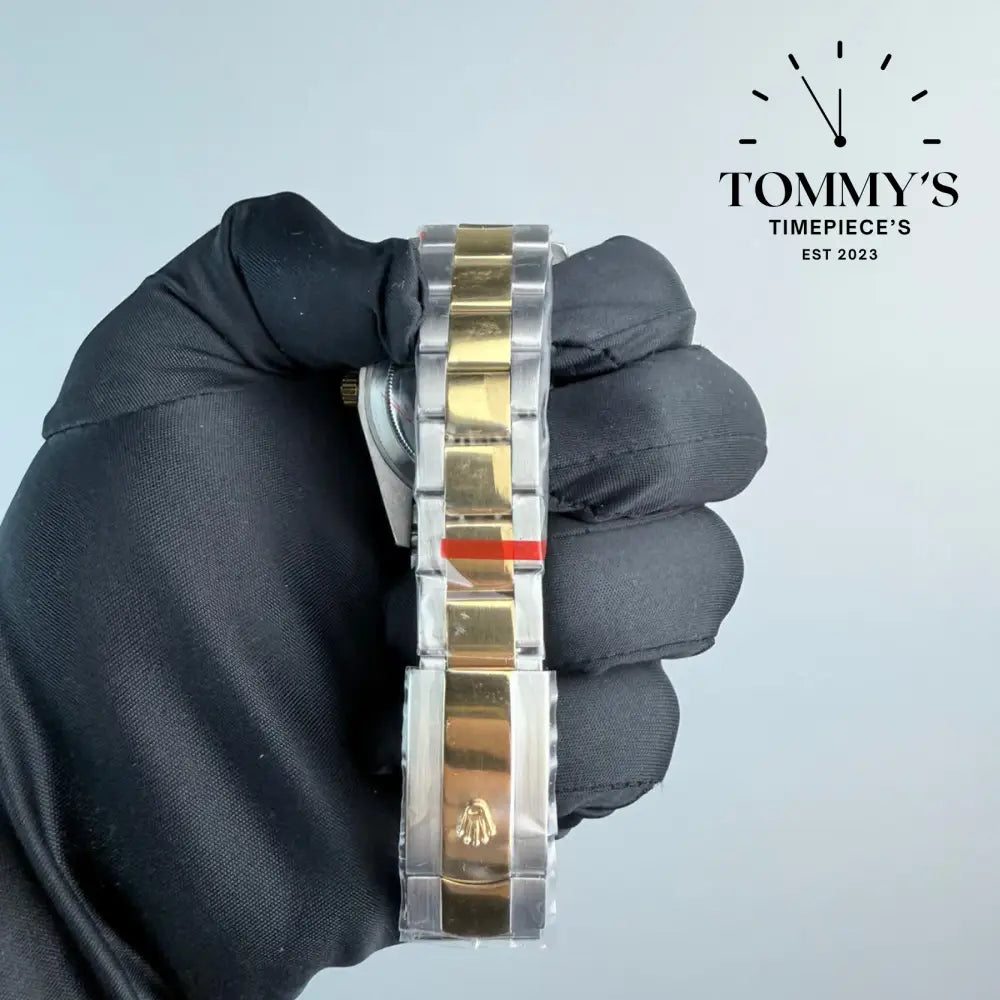 AAA+ Datejust (126333) 41mm Black Dial-Bimetal Bracelet (Fluted Bezel)