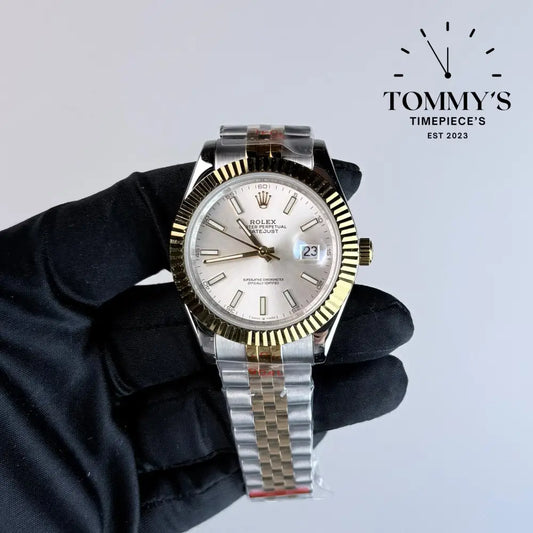 AAA+ Datejust (126333) 41mm Silver Dial-Jubilee Bracelet (Fluted Bezel)