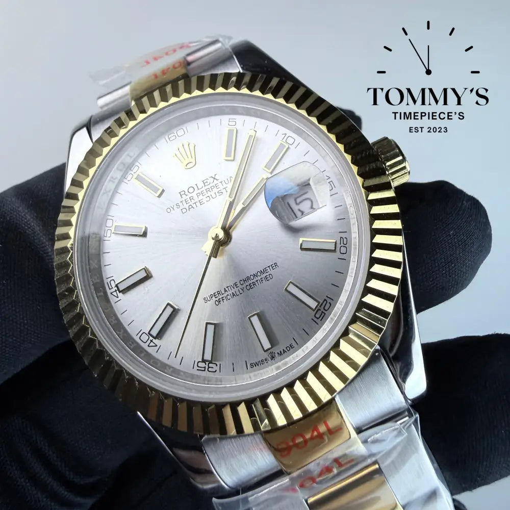 AAA+ Datejust (126333) 41mm Silver Dial- Oyster Bracelet (Fluted Bezel)