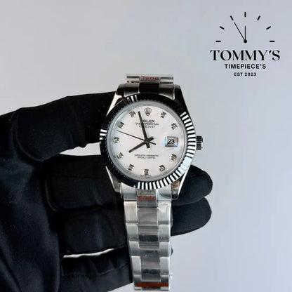 AAA+ Datejust (126334) 41mm White Dial-Oyster Bracelet (Fluted Bezel)