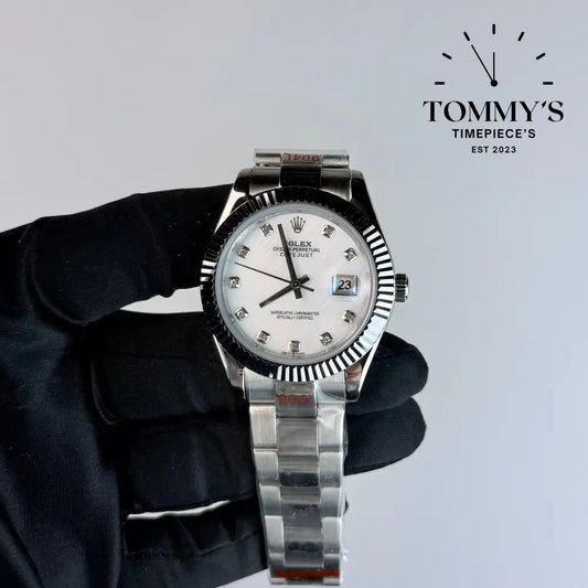 AAA+ Datejust (126334) 41mm White Dial-Oyster Bracelet (Fluted Bezel)