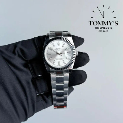 AAA+ Datejust (126334) 41mm White Dial-Oyster Bracelet (Fluted Bezel)