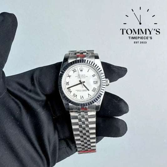 AAA+ Datejust (126334) 41mm White Dial-Jubilee Bracelet (Fluted Bezel)