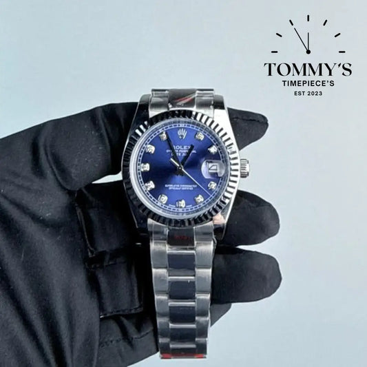 AAA+ Datejust (126334) 41mm Blue Dial-Oyster Bracelet (Fluted Bezel)