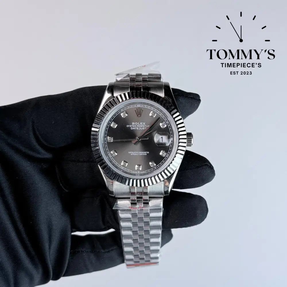 AAA+ Datejust (126334) 41mm Grey Dial- Jubilee Bracelet (Fluted Bezel)