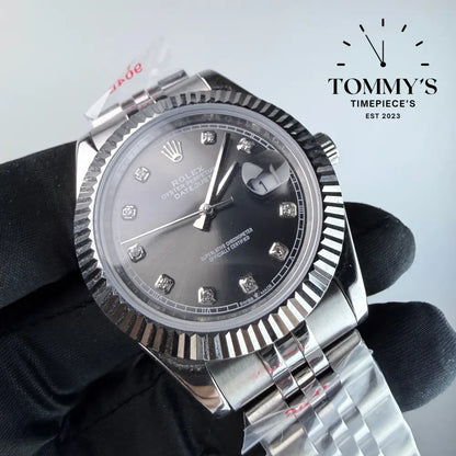 AAA+ Datejust (126334) 41mm Grey Dial- Jubilee Bracelet (Fluted Bezel)
