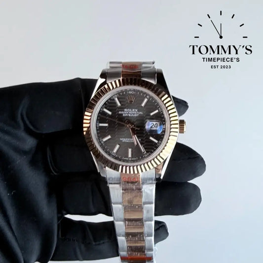 AAA+ Datejust (m126331) 41mm Black Dial-Oyster Bracelet (Fluted Bezel)