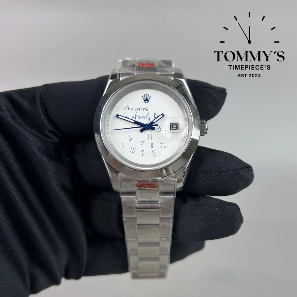 AAA + Datejust Who Cares I’m Already Late