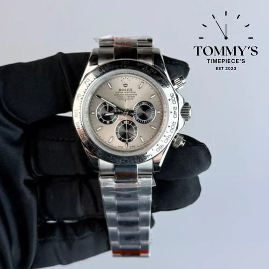 AAA+ Daytona Cosmograph (116509) 40mm Silver Dial-Oyster Bracelet