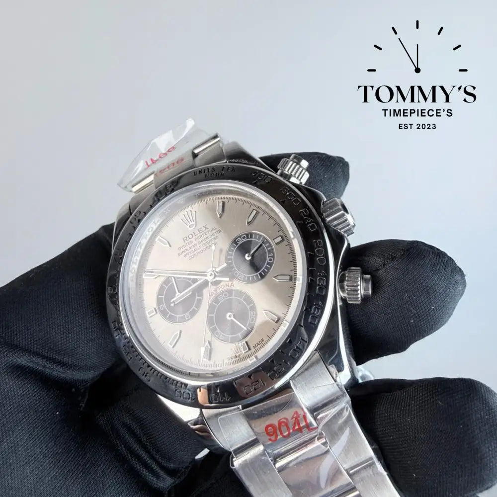 AAA+ Daytona Cosmograph (116509) 40mm Silver Dial-Oyster Bracelet