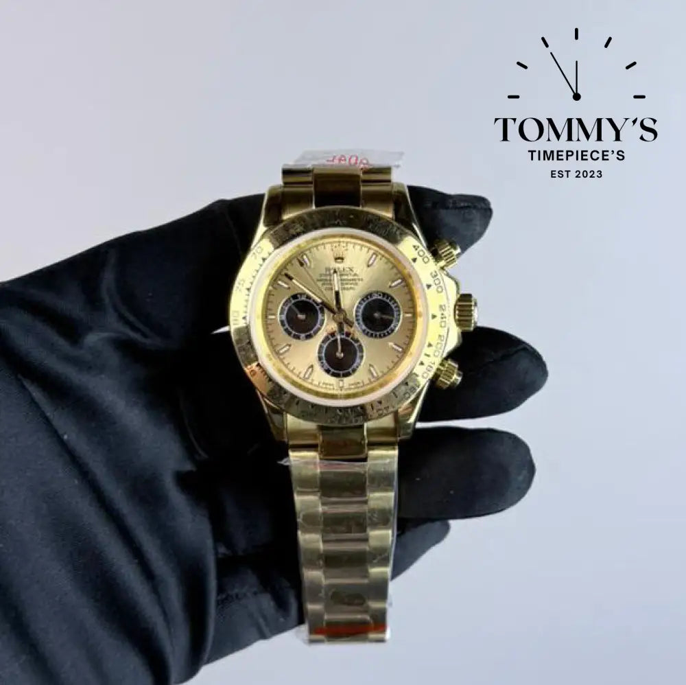 AAA+ Daytona Cosmograph (126508) 40mm Gold Dial-Oyster Bracelet
