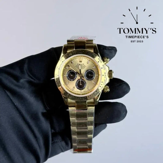 AAA+ Daytona Cosmograph (126508) 40mm Gold Dial-Oyster Bracelet