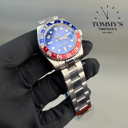 AAA + GMT Master 2 Pepsi Blue Dial