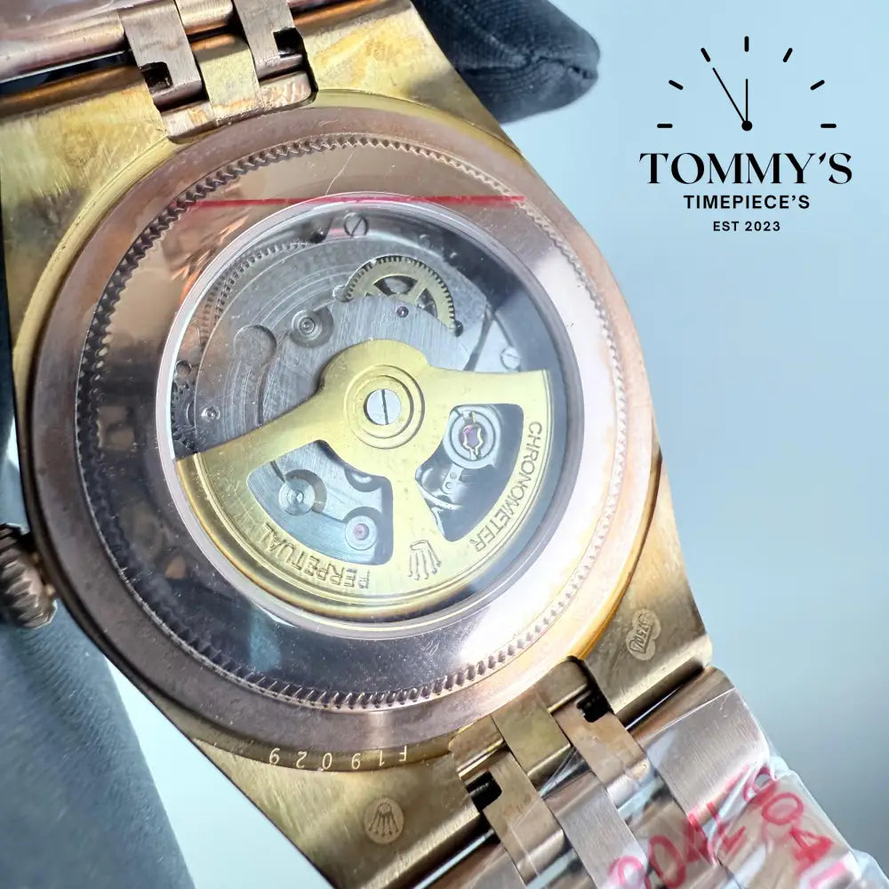 AAA+ Land Dweller White Dial With Fluted Bezel