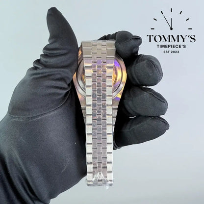 AAA+ Land Dweller Platinum Dial With Fluted Bezel