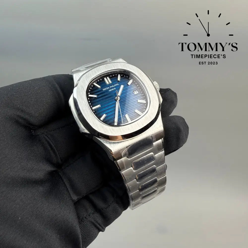 Aaa + Nautilus With Blue Dial