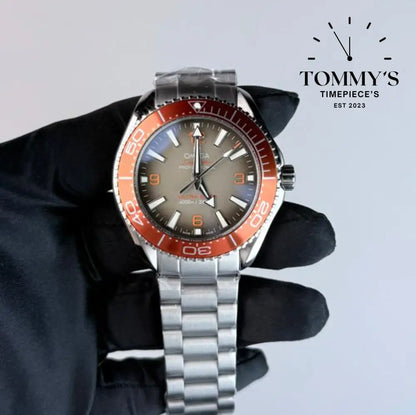 AAA+ Omega Seamaster Planet Ocean 6000M Ultra Deep 45.5mm Grey Dial - Steel Bracelet