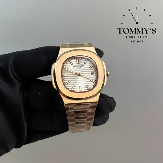 Aaa + Rose Gold Nautilus