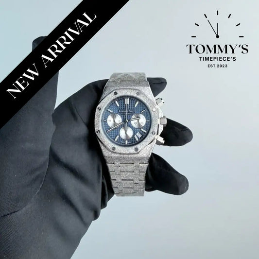 AAA+ Royal Oak Frosted Chronograph 41mm Blue Dial